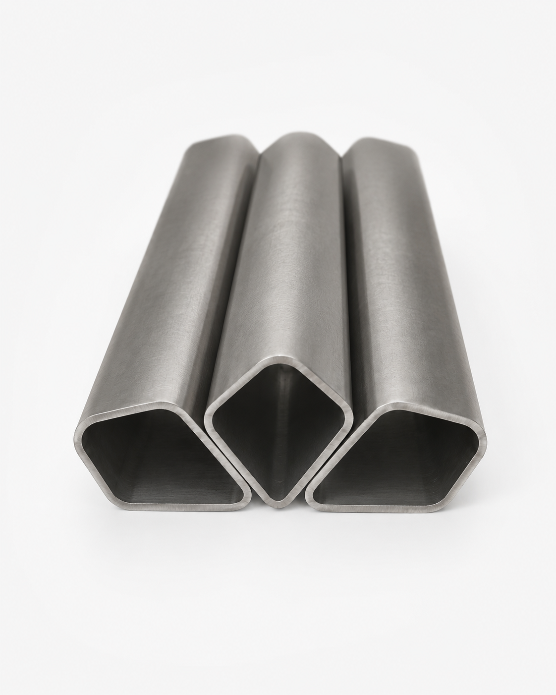 Formed titanium tube profile for bicycle stay brace or custom frame component