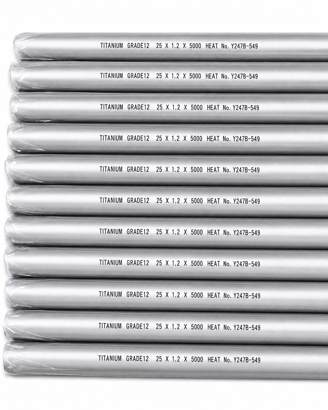 Titanium tubes for structural and industrial applications Titanium tubes including Gr2 and Gr9 for structural and industrial applications